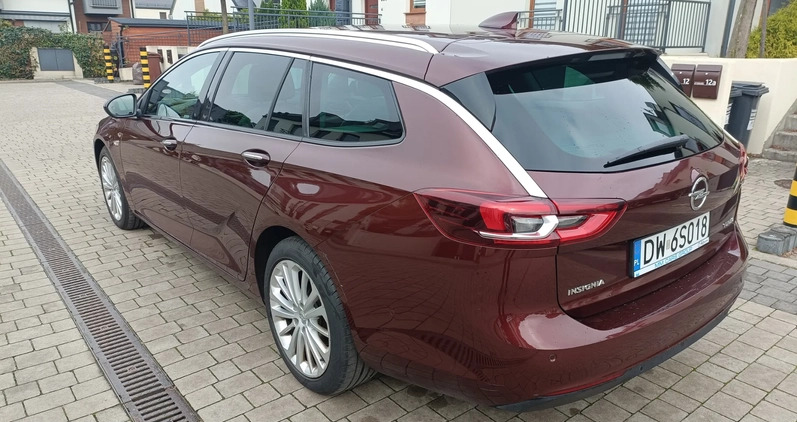 Opel Insignia cena 60900 przebieg: 153000, rok produkcji 2017 z Wrocław małe 277